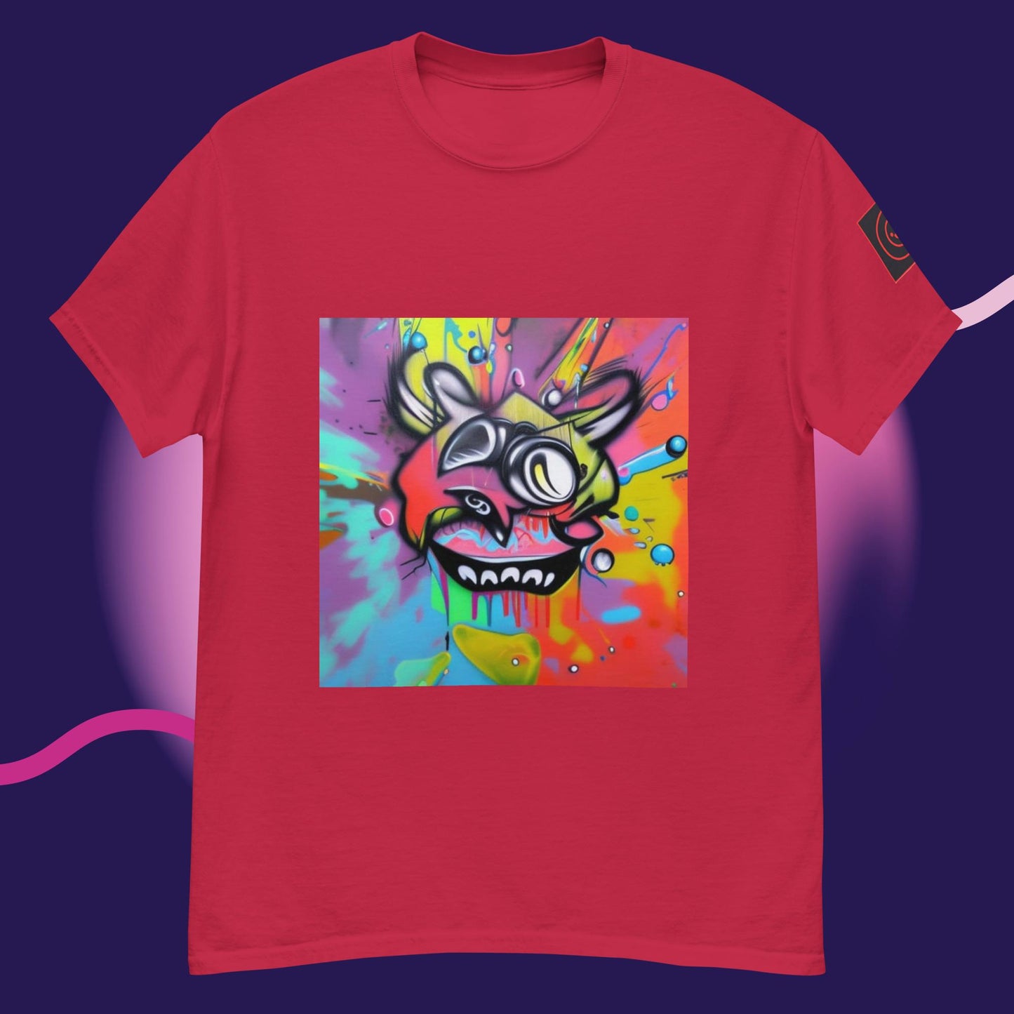 Klassisches AI-Type-T-Shirt