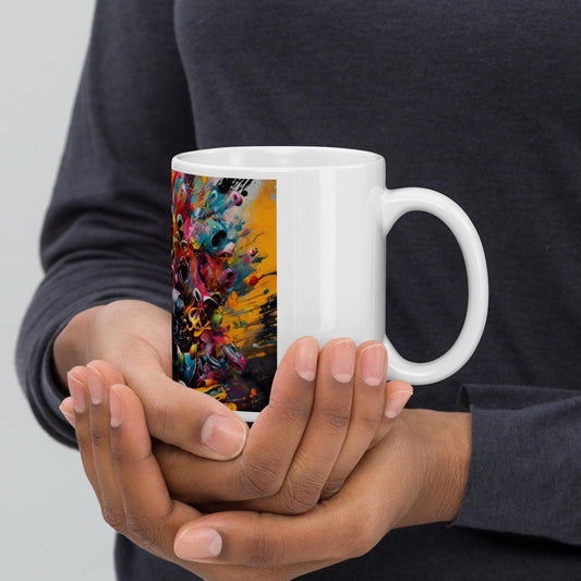 AI-Type White glossy mug